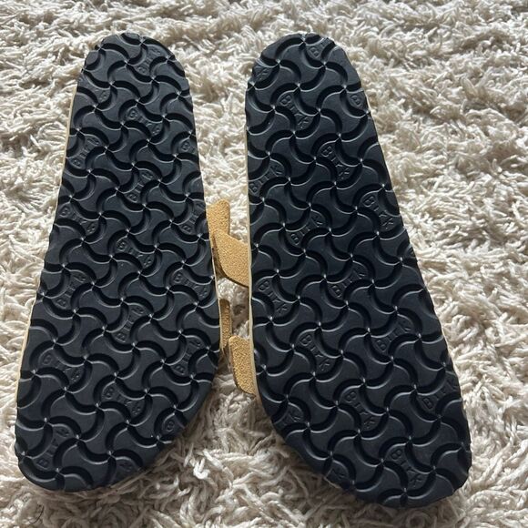 Birkenstock Arizona Big Buckle sandals Latte Cream color, made with Birko-Flor n - Picture 6 of 12